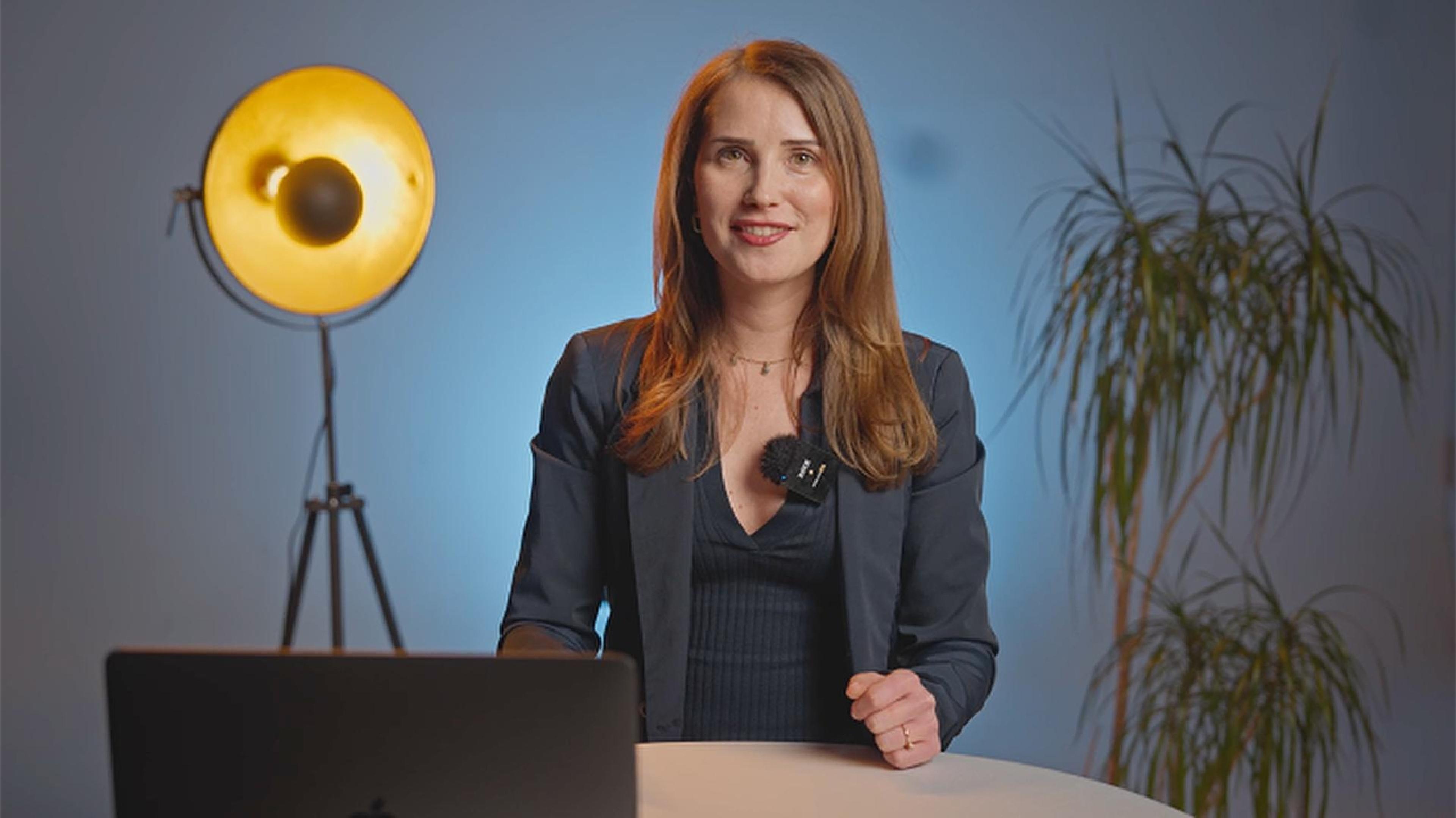 Silja Winiarski im Studio